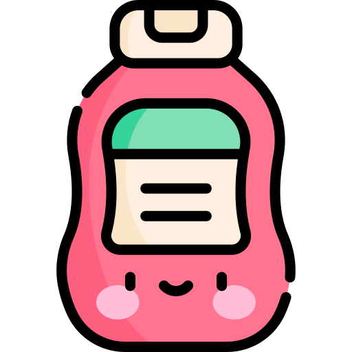 Ketchup - cute ketchup bottle mascot